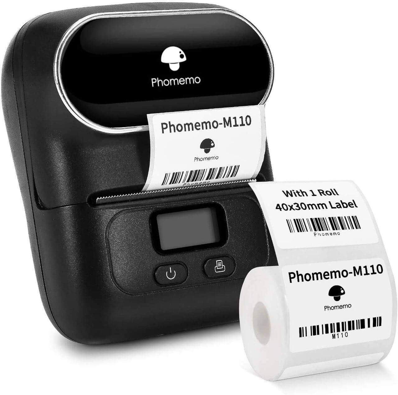 پرینتر لیبلزن حرارتی بیسیم پرتابل فوممو Phomemo مدل M110 بدون نیاز به جوهر